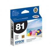 Cartucho de Tinta Epson 81 Preto 11ml Compatível com Stylus R270, R290, T50, 1410, TX720WD