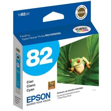 T082220-AL Cartucho de Tinta Epson T082220-AL (82) Azul Hi-Definition - para