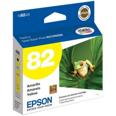 T082420-AL Cartucho de Tinta Epson T082420-AL (82) Amarelo Hi-Definition - p
