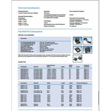 ROTULADOR ELETRONICO Tyco Electronics
