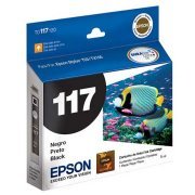 Cartucho de Tinta Epson 117 Preto 5 ml, Durabrite Ultra, Rendimento Aprox. 180 Páginas, compatível com Epson S