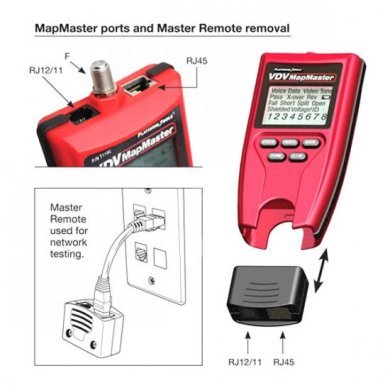 T119C Platinum Tools Testador de Cabos VDV MapMaster Tester