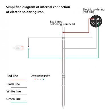 T12-12MM-AL HandsKit Ferro de solda T12-K em Aluminio