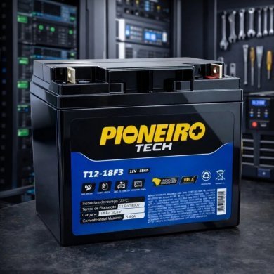 Pioneiro bateria 12V 18Ah estacionária VRLA AGM