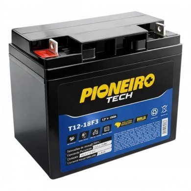 Pioneiro bateria 12V 18Ah estacionária VRLA AGM