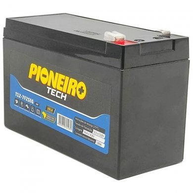 T12-7F2 Pioneiro bateria estacionaria no-break 12V 7Ah