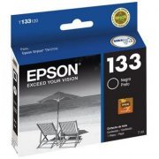 Cartucho de Tinta Epson 133 Preto 5 ml, Compativel:  Stylus TX320F e TX420W