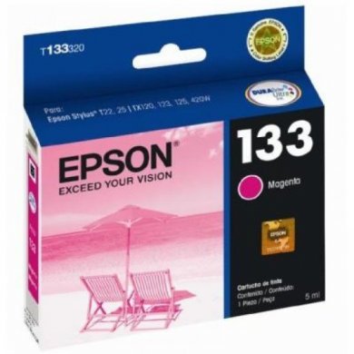 T133320 Cartucho de Tinta Epson 133 Magenta