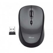 TRUST MOUSE YVI 2.4GHZ SEM FIO PRETO 1600 DPI RECEPTO