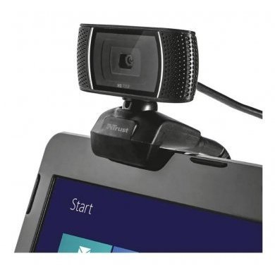 Trust webcam Trino HD 720p USB 2.0 Preto