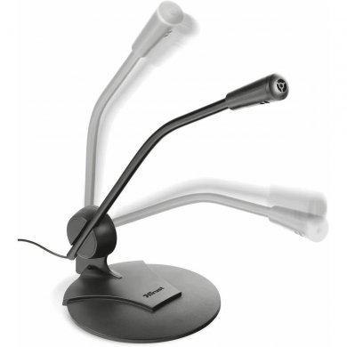 Trust microfone desk Primo de alta sensibilidade