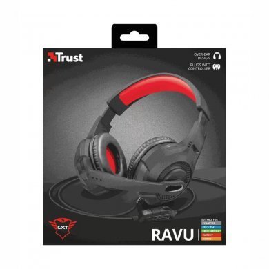 T22450 Trust headset gamer GXT 307 Ravu driver 40mm preto