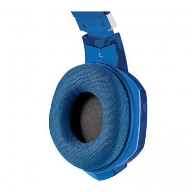 Trust headset gamer GXT322B Carus camo azul P3 2.0