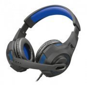 Trust headset gamer GXT 307B Ravu azul 2.0 tamanho dos drivers 40mm para consoles Play Station 4 Play Station 