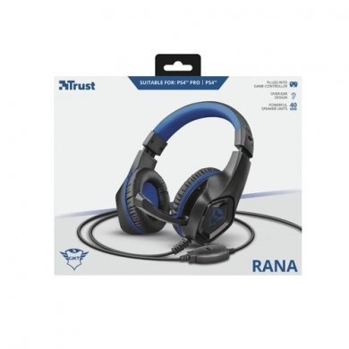 T23309 Trust Headset Gamer GXT 404B Rana Azul 2.0