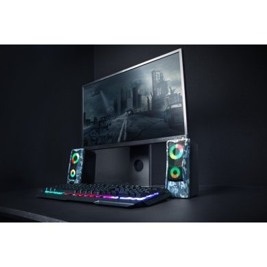 Trust caixa de som GXT606 Javv camo led RGB 6W RMS