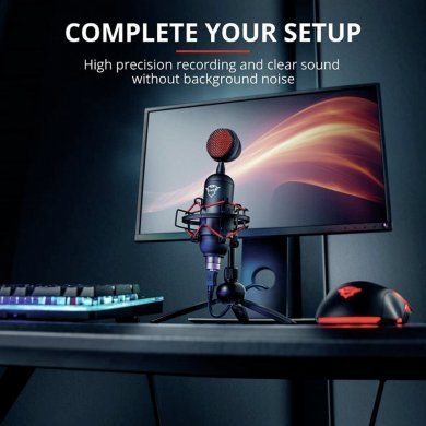 Trust Microfone Gamer GXT 244 Buzz Streaming PC