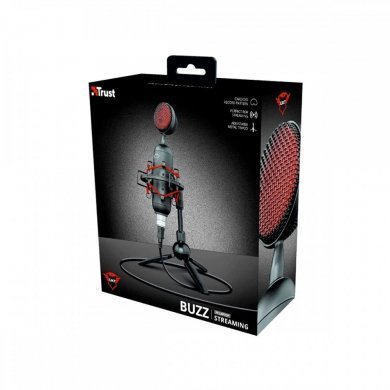 Trust Microfone Gamer GXT 244 Buzz Streaming PC