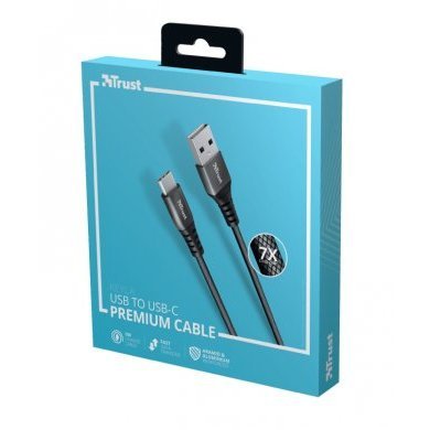 T23571 Trust Keyla cabo USB para USB-C 3A extra forte