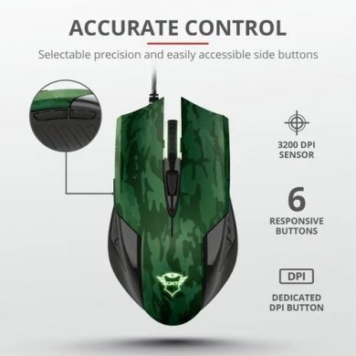 T23611 Trust kit mouse e mousepad GXT 781 RIXA