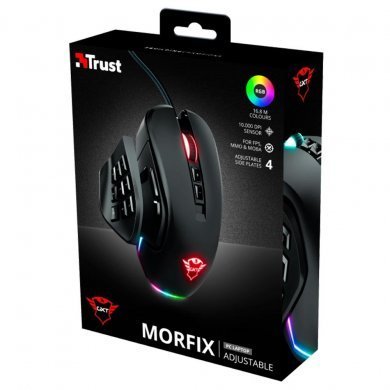 T23764 Trust Mouse Gamer GXT 970 Morfix RGB Customizável