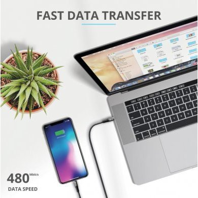 T23766 Trust Keyla cabo USB-C lightning extra forte