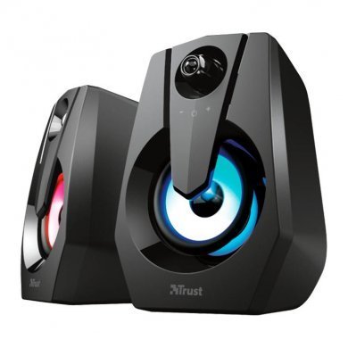 Trust caixa de som gamer ZIVA com led RGB