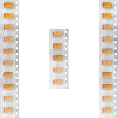T491C107K010ZT 25x Capacitor de Tantalo 100uF 10V 10% SMD 2312 6x3x2.8mm