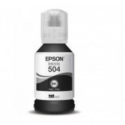 Garrafa Epson Ecotank T504 preto 127ml compatível com