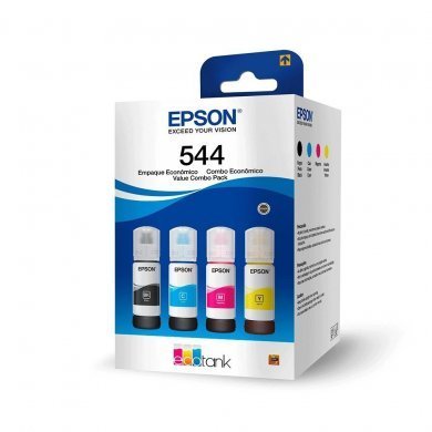 T544520-4P Epson Kit Refil de Tinta T544 Pack 4 Cores 65ml