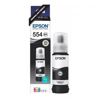 T554120-AL Epson refil de tinta T554120 preta 70ml