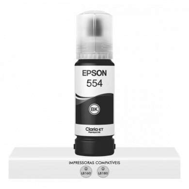 Epson refil de tinta T554120 preta 70ml
