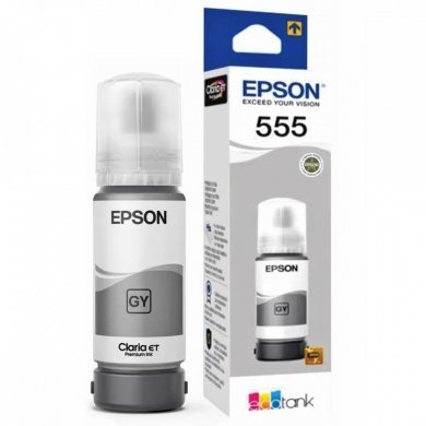 T555520-AL Epson refil de tinta T555 cinza 70ml