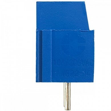 Borne KRE 3 vias plástico azul 12.5mm (Kit 20x)