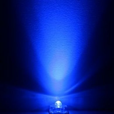 LED Piranha Super Flux Azul 5mm 5 Chips