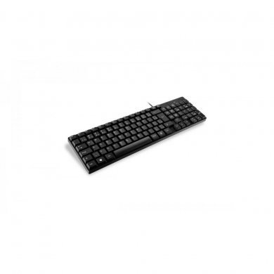 TC298 Multilaser teclado slim TC298 PS2 preto ABNT2