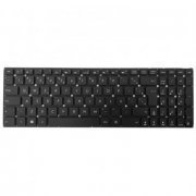 BringIT teclado notebook Asus X552 ABNT2 cor preta  c