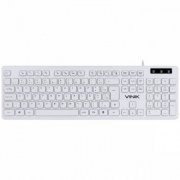 Vinik Teclado Slim Multimidia Teclas Chocolate USB Br