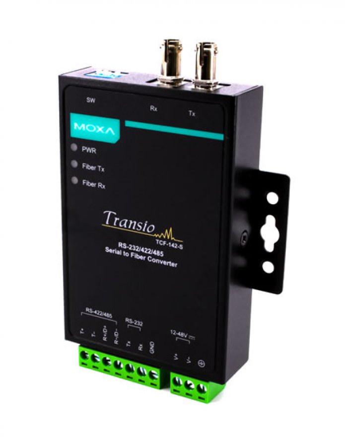 モハ TCF-142-S-ST Moxa Interface de Dados para Fibra Óptica