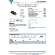 5x TCLT1005 Acoplador Óptico Optoacoplador Phototransistor 1 canal, encapsulamento SOP4L
