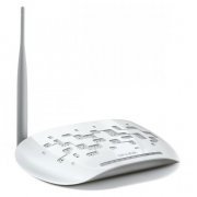 Roteador Wireless e Modem ADSL2+ TP-Link Wireless N 150Mbps 4x RJ45 10/100Mbps 1x RJ11, Antena SMA destacavel 