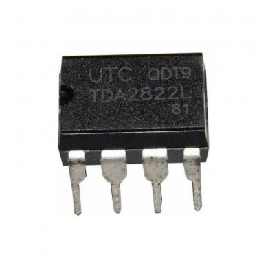 CI UTC Amplificador de audio 2 canais 1.35W DIP8