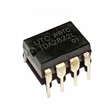 TDA2822L CI UTC Amplificador de audio 2 canais 1.35W DIP8