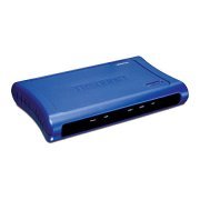 Servidor de Impressão TRENDnet 1x LAN 10/100Mbps, 1x Paralela DB25, 2x USB 2.0 - Suporta Impressão por Email e