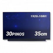 Tela FHD IPS 15.6 LED Slim 30 pinos fosca Full HD sem aletas de fixação, PCB 26cm