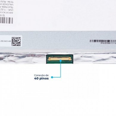 Tela LED 15.6 Slim IPS para notebook 40 pinos fosca 144Hz