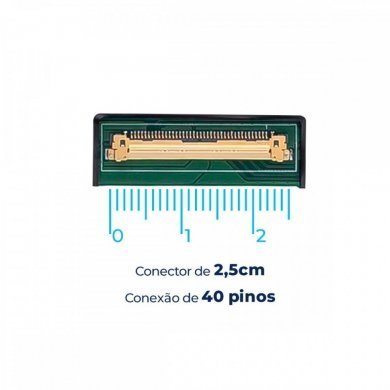 Tela LED 15.6 Slim IPS para notebook 40 pinos fosca 144Hz
