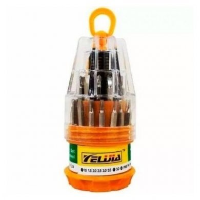 TE-6036A KIT JOGO DE CHAVE DE PRECISÃO 31 PEÇAS