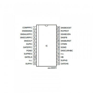 TEA1716T iC Resonant power supply control IC with PFC sop24
