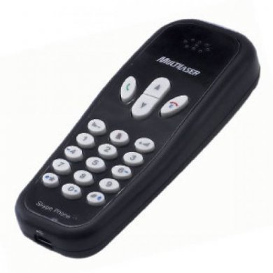 TESV70201PRML Telefone VoIP Multilaser TESV70201PRML, USB (Cor Preto)